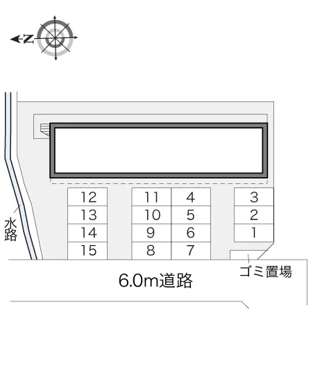 ★手数料０円★富士市蓼原　月極駐車場（LP）